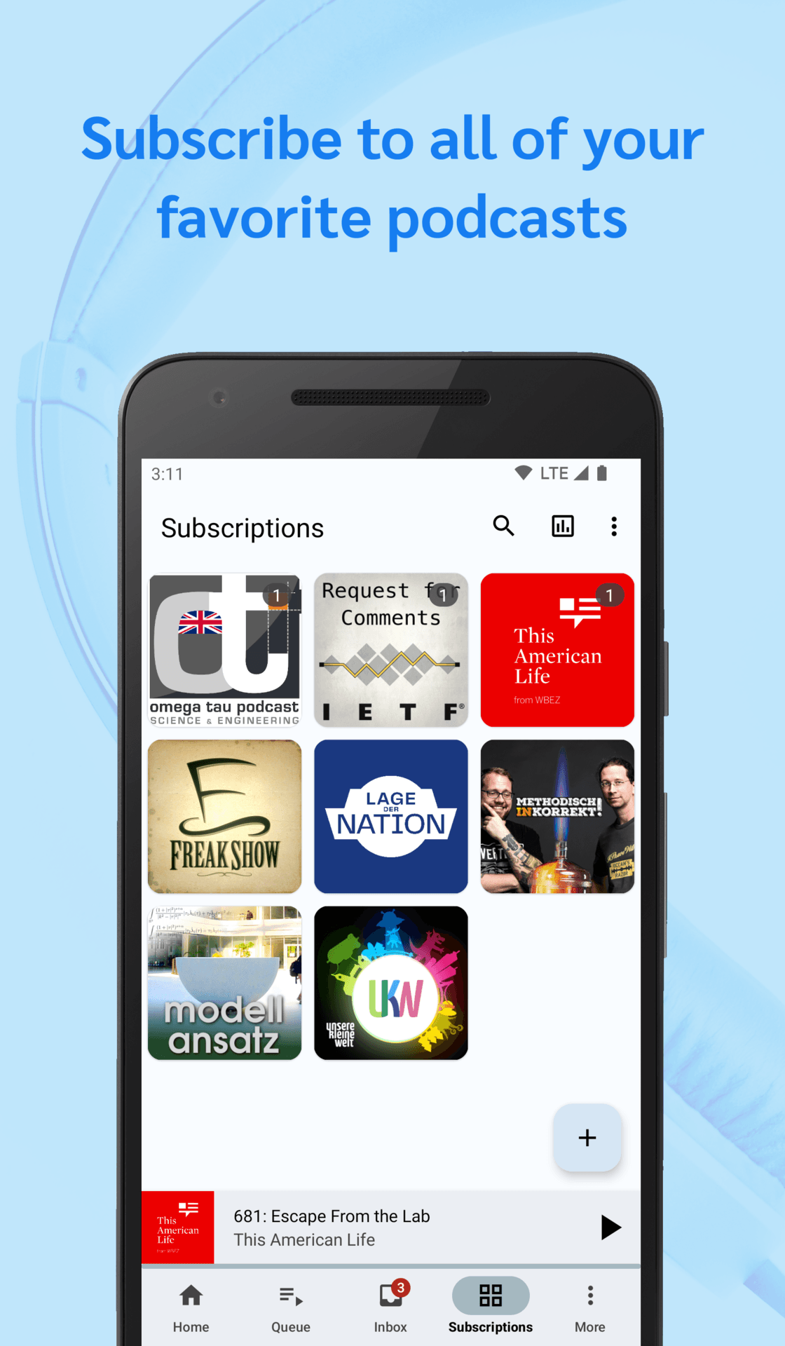 AntennaPod - Podcast Player screenshot 2