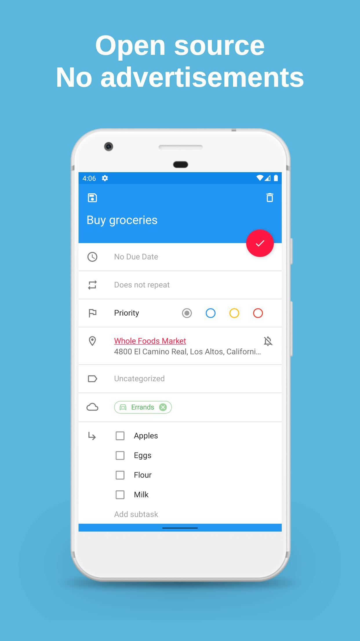 Tasks.org screenshot 1